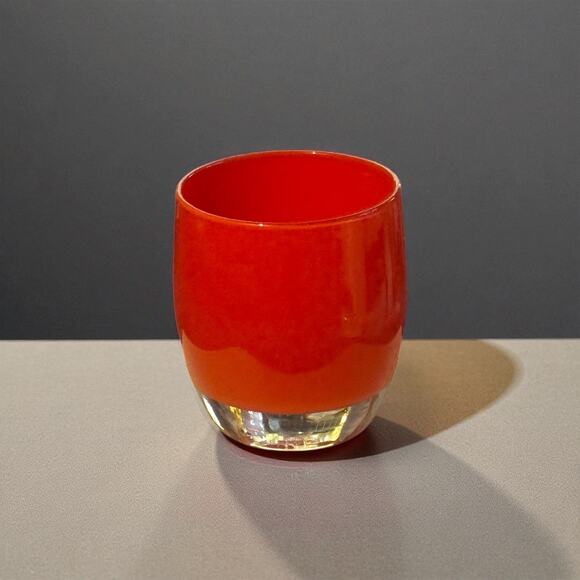 Glassybaby Seattle Sunset Red Candle Holder - Picture 3 of 6